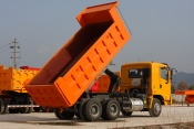 5.4 meters middle tipping LHD drive dump truck
