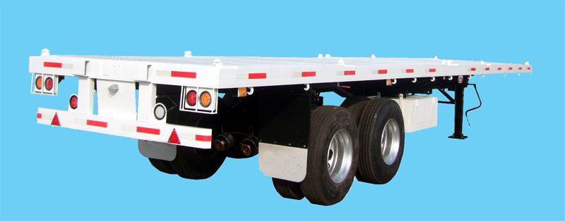 40feet 2axle flatbed semi-trailer