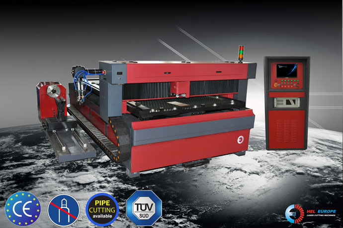HEL EUROPE 3015CY500 pipe cutting ECO laser cutting machine