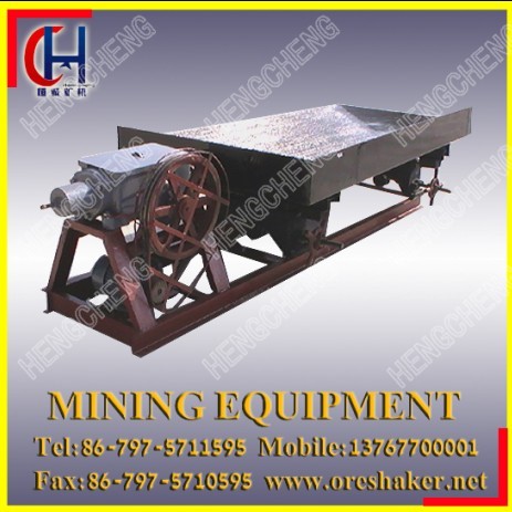 6-s Shaking table for gold panning