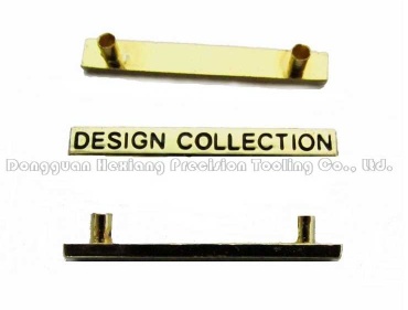 metal tag of words for bags