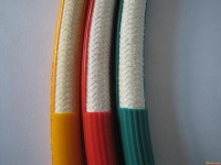 Braided or winded rubber hose