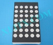 XL-DC103057 - 3.0mm-Diameter Dual Color LED Dot Matrix Display