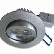 3W LED Ceiling Light with High-power LED Light Source and Adjustable Head, CE/ROHS approved