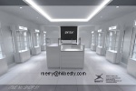 LED jewelry kiosk  display showcase cabinet and counter in retail store