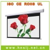 Wall mounted electric projector screen/Motorized projector screen/Automatic projector screen