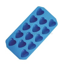 Silicone ice tray heart shape