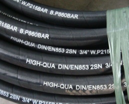 Wire Braid Hydraulic Hose: SAE 100 R1A/DIN EN 853 1ST STANDARD
