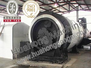 waste tyre refinery oil reactor