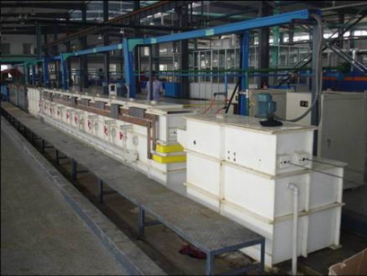 steel wire pre-treatment production line