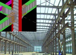 Steel Structure Building (Use Corrugated Steel Web, reduce cost 20%)