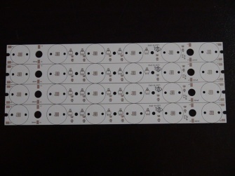 Aluminum base pcb(mpcb) for led light with smt 5050 lamp