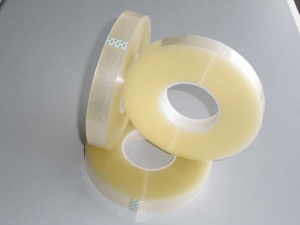 low noise adhesive tapes