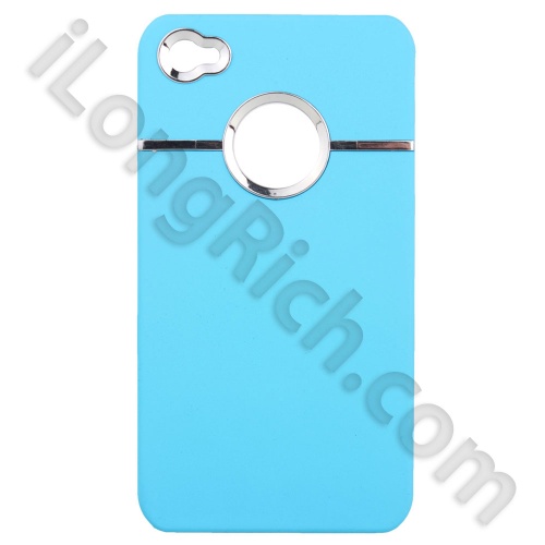 Macrostoma Series Hard Plastic Cases For iPhone 4S-Blue