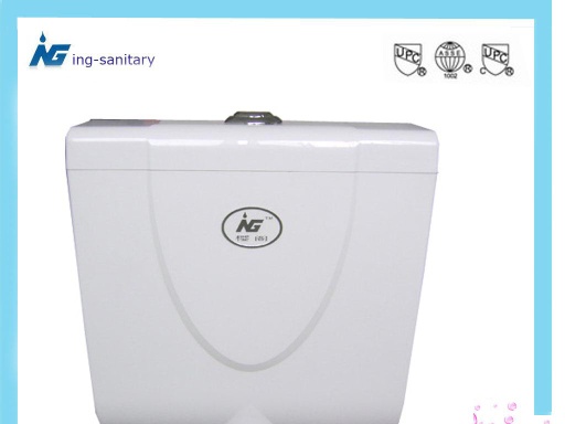 G6011 white Dual flush wall-hung cistern plastic toilet water