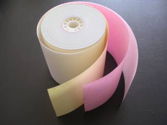 Premium 3ply Carbonless Paper Roll