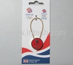 London 2012  Olympic Souvenir Key Tag/Olympic games Metal Spinner Key Tag/Couples key chain