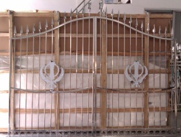 stainless steel gate