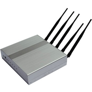 Factory,5 band high power Wifi/Bluetooth mobile signal jammer blocker isolator shield Wifi CDMA GSM DCS 3G,cover 50m