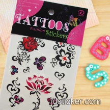 Custom  EN71 Non-toxic temporary tattoo sticker