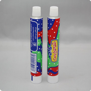 Aluminum tube packaging for food,chocolat,candy