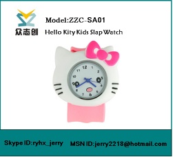 Cute Hello Kitty Kids slap watch