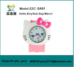 Cute Hello Kitty Kids slap watch