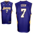 Los Angeles Lakers Odom 7# Home jerseys