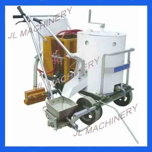 Road line paint machine