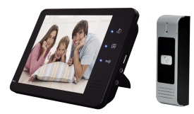 7inch color video intercom door phone doorphone cmos ccd