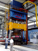 4000 ton open die forging hydraulic press