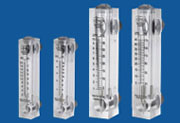 Pannel mount flow meter