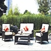 Popular PE Rattan set garden sofa outdoor furniture PRS-001