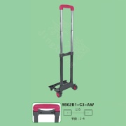 Guangzhou JingXiang Metal Foldable Luggage handle Retractable Trolley Parts