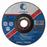 Keendee Grinding Disc, 100x6mm, 4-inch, for metal, Depressed Center Shape