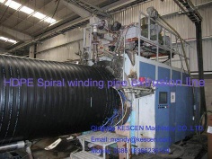 HDPE Large diameter Spiral wound pipe extrusion line