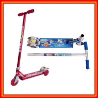 Kick Scooter Aluminum 100 PVC Flashing Wheels