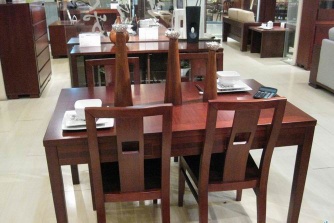 solid wood dining room furniture set