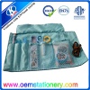 cute pvc bag stationery set for child