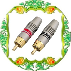 RCA plug connector - RP048