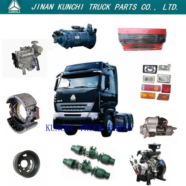 SINOTRUK HOWO A7 TRACTOR TRUCK PARTS