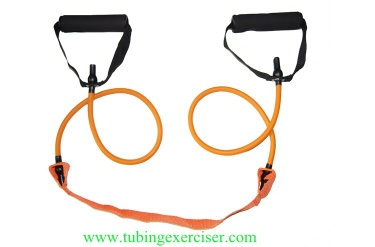 1 shape expander latex pull chest expander pull exerciser fitness equipment,