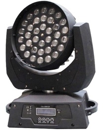 36pcs 4 in 1 12w led zoom movig head light/washer_stage light