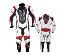 Motorcycle Leather Suits-1PC Leather Race Suits