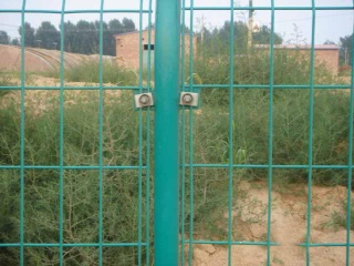 bilateral mesh fence