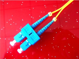SC Single-mode Duplex Fiber Optic Patch Cord