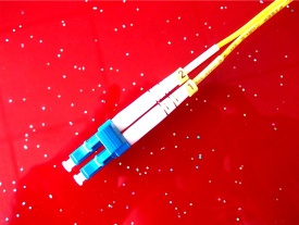 LC Single-mode Duplex Fiber Optic Patch Cord