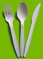 Disposable plastic Cutlery