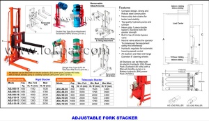 Adjustable Fork Stacker
