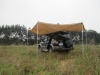 Car foxwing awning